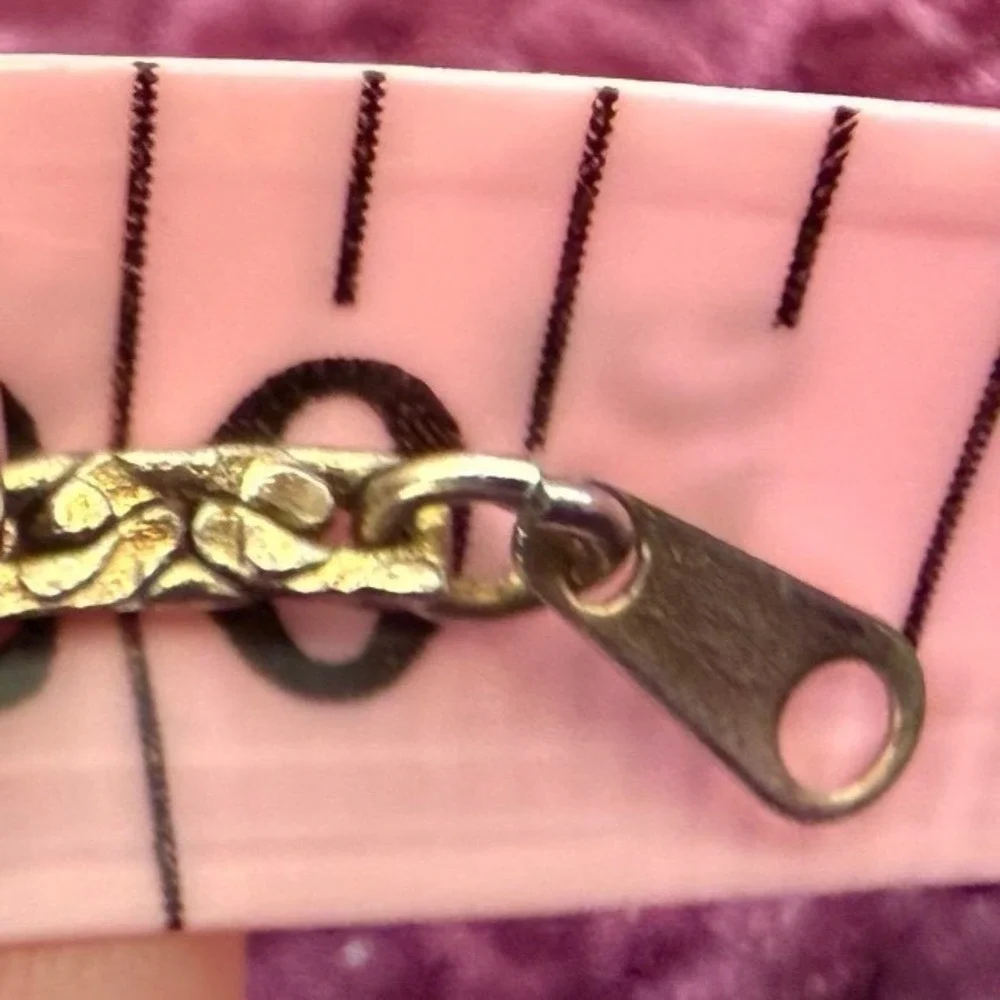 Vintage 14KGP Gold‎ Plated Link chain Necklace 20